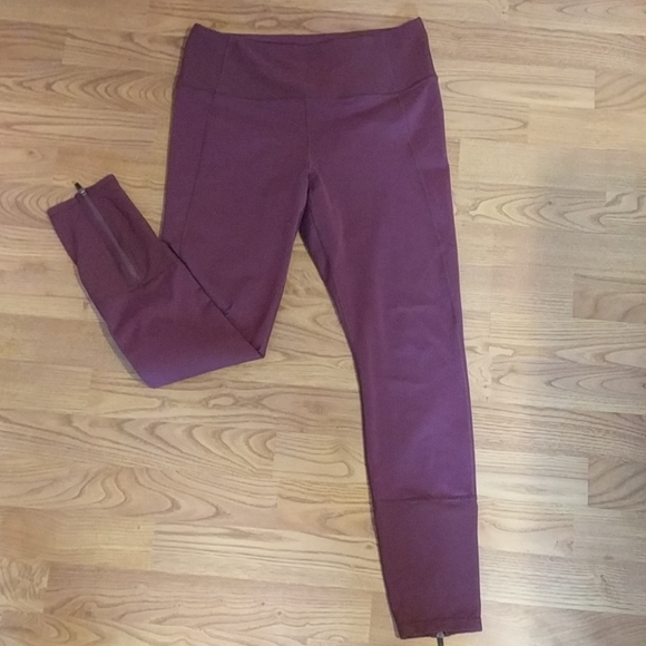 Lucy Pants - Lucy High Rise Legging Zipper @ Bottom Leg